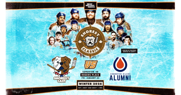 Edmonton Oilers alumni facing off against cast of ‘Shoresy’ at Rogers Place
