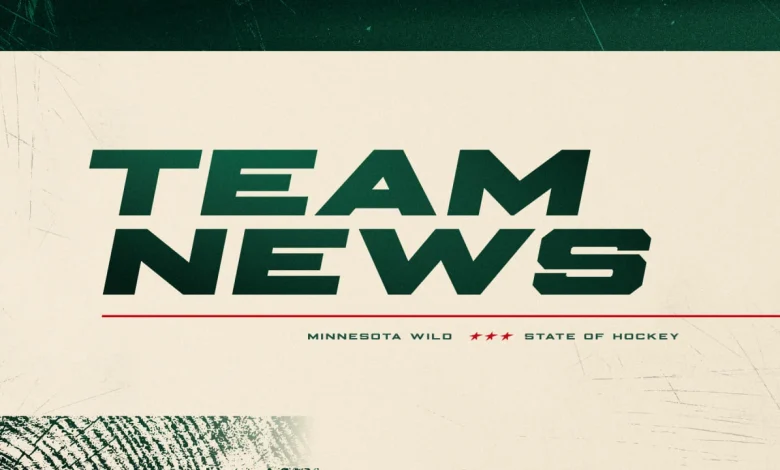 Eight Minnesota Wild Players Named to Rosters for 2026 Winter Olympic Games