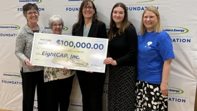 EightCAP receives $100,000 grant from the Consumers Energy Foundation