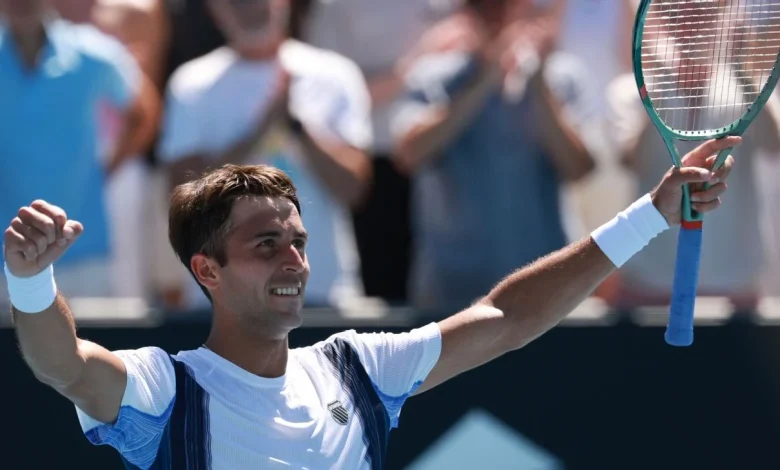 El renacer de Tomás Etcheverry en el Australian Open: "El año pasado fue duro para mí"