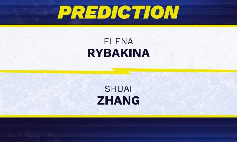Elena Rybakina vs. Shuai Zhang prediction, odds, picks for WTA Brisbane International 2026