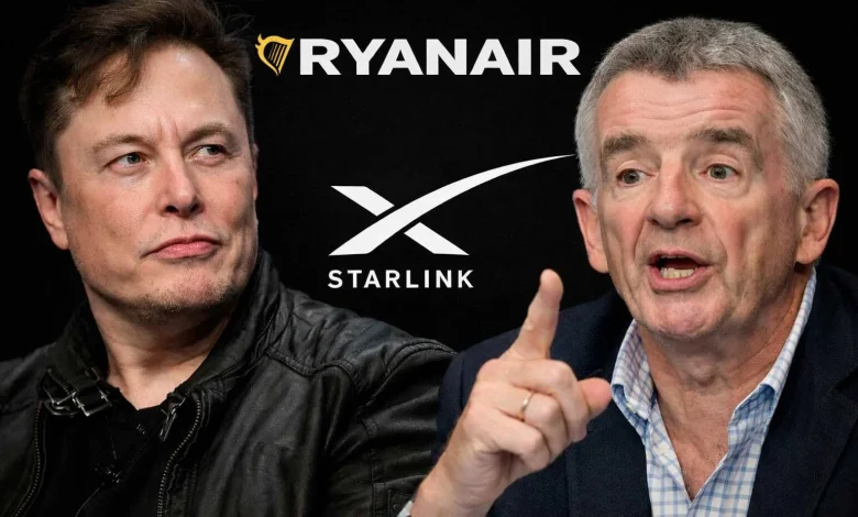 Elon Musk Threatens To Buy Ryanair And Fire Michael O’Leary Over Starlink Feud