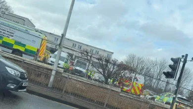 Emergency services swarm Glasgow hotel after death of man and concern for a person