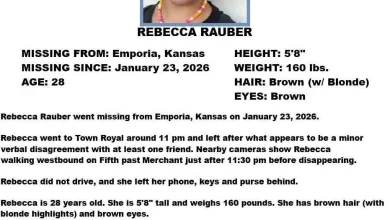 Emporia Police Release Additional Information in Search for Rebecca Rauber, Ask for Help from the Community