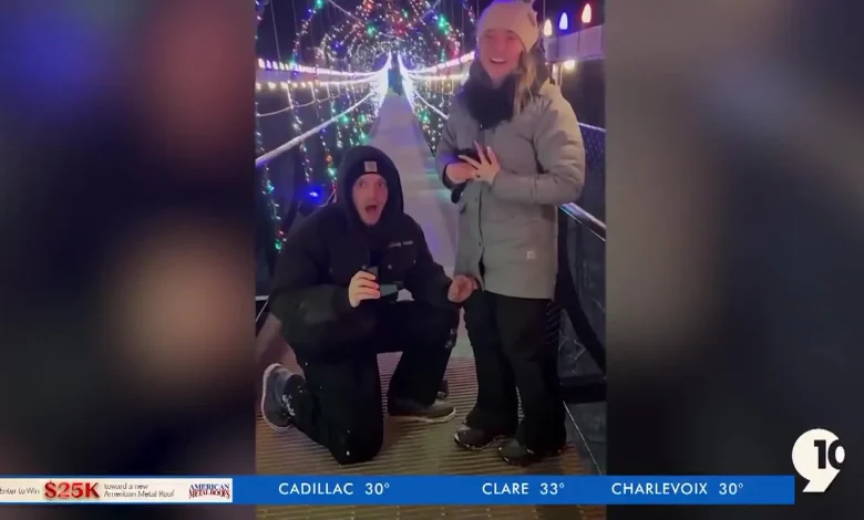 Engagement ring lost to snow at Boyne Mountain Resort recovered after 118-foot fall – 910News.com