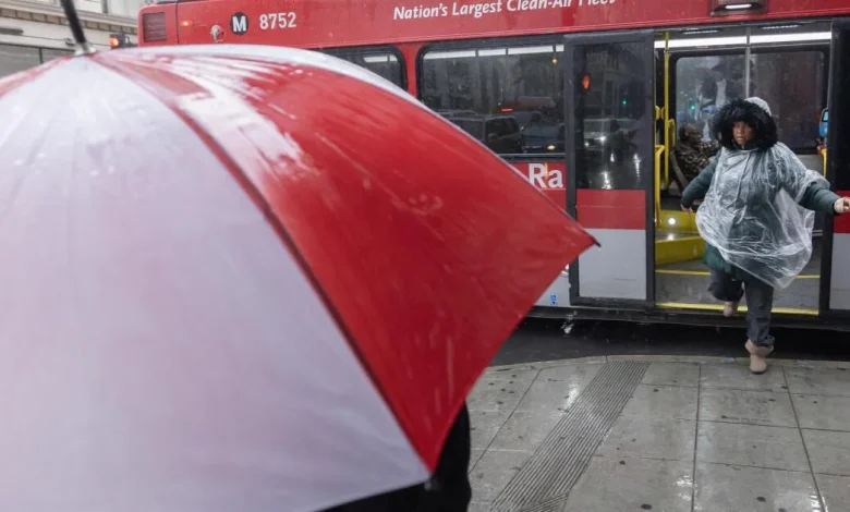 Epic stretch of SoCal rainfall muddies roads, spurs beach advisories. When will it end?