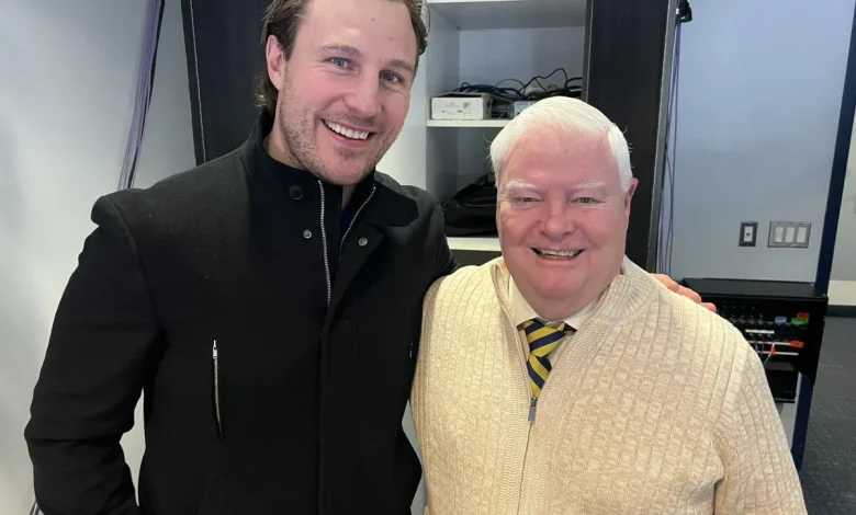 Ex-Leafs defenseman's kind gesture for Joe Bowen in his final season in the booth truly touching