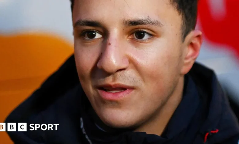 F1 testing: Isack Hadjar crashes new Red Bull in Barcelona wet as McLaren wait until Wednesday