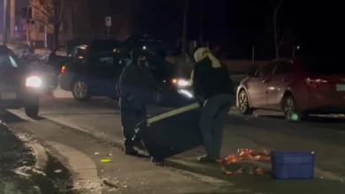 FBI: 1 arrested after protesters smash into unmarked federal vehicles allegedly containing federal documents