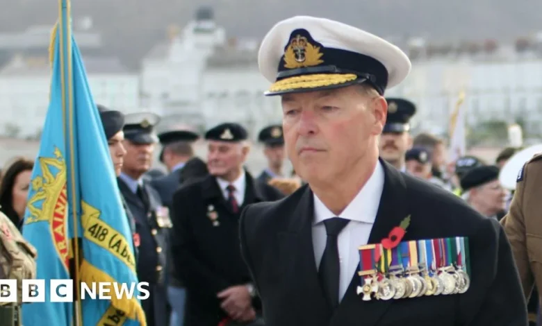 Fake admiral admits dressing as senior navy official at Remembrance Sunday event