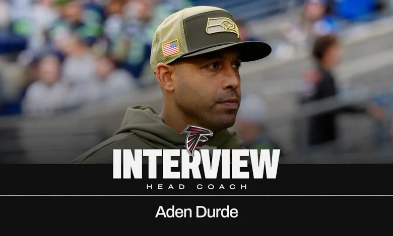 Falcons complete interview with Aden Durde for head coach position