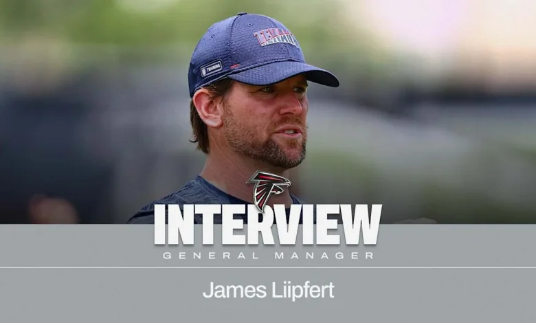 Falcons complete interview with James Liipfert for general manager