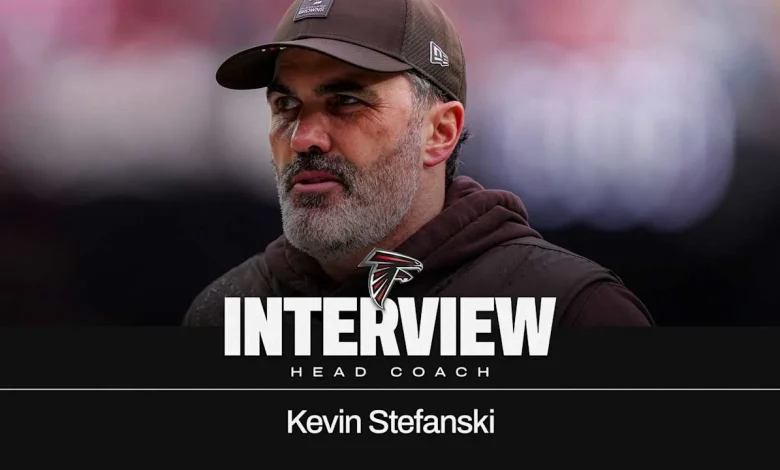 Falcons complete interview with Kevin Stefanski for head coach position