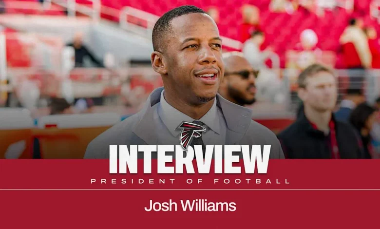 Falcons interview Josh Williams for president of football position