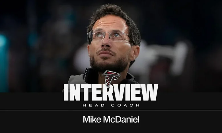 Falcons interview Mike McDaniel for head coach