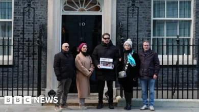 Family of Lindsay and Craig Foreman held in Iran take petition to No 10