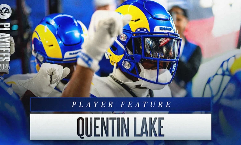 Feature: Quentin Lake excited to be back as Rams open playoffs