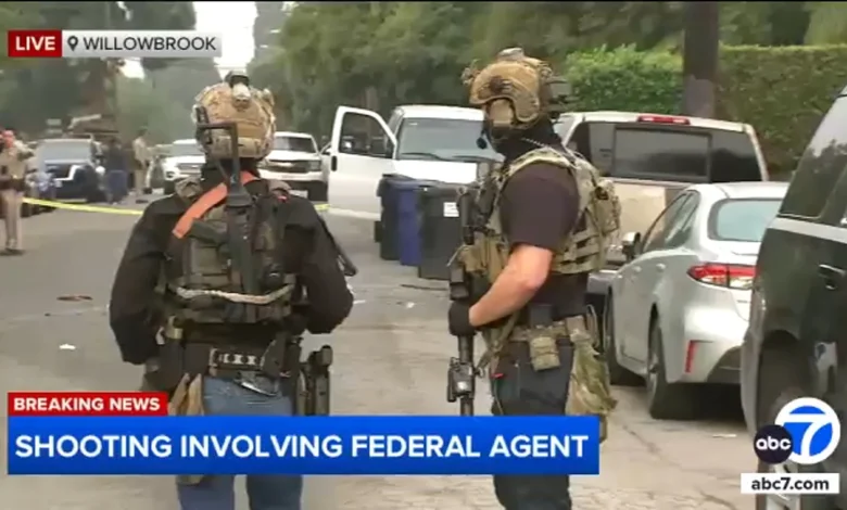 Federal agent opens fire in Willowbrook, prompting massive response from authorities
