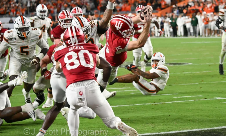 Fernando Mendoza’s leap becomes a lasting symbol of IU football's national championship season - Inside the Hall