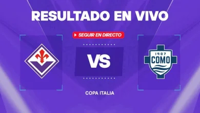 Fiorentina vs Como: Resultado EN VIVO, minuto a minuto y goles de la Copa Italia