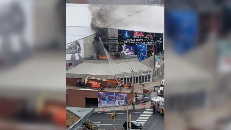 Fire breaks out at Halifax’s Scotiabank Centre