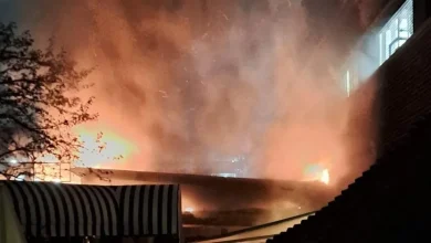 Fire breaks out at Kensington Roof Gardens forcing people to flee