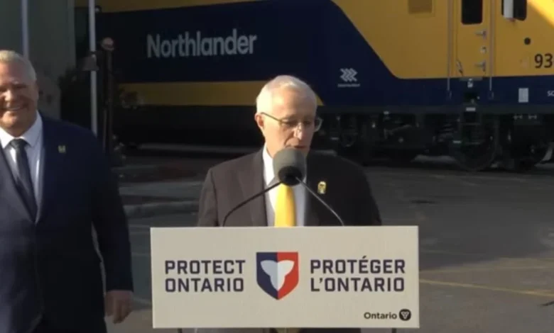 First Ontario Northlander trainset arrives