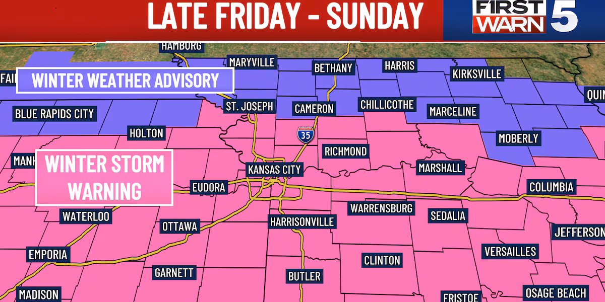 First Warn Weather Day: Dangerous cold today, winter storm tonight