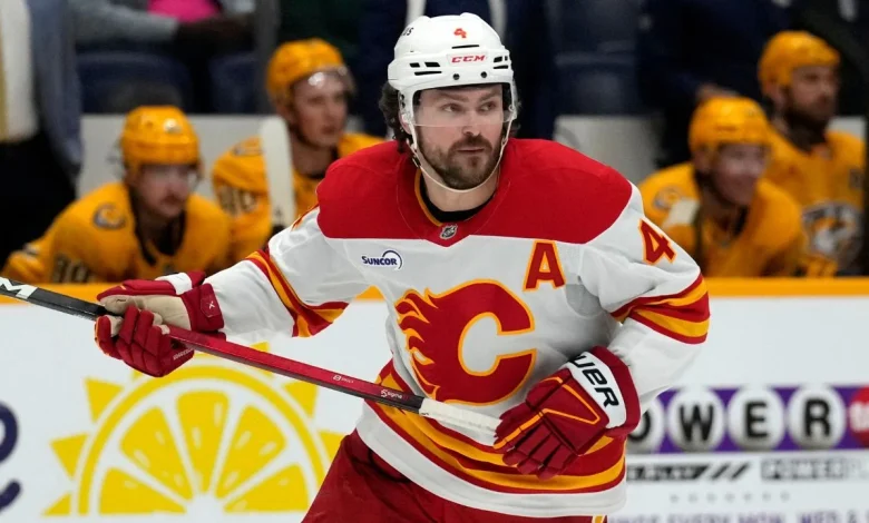 Flames give Bruins permission to speak to Andersson