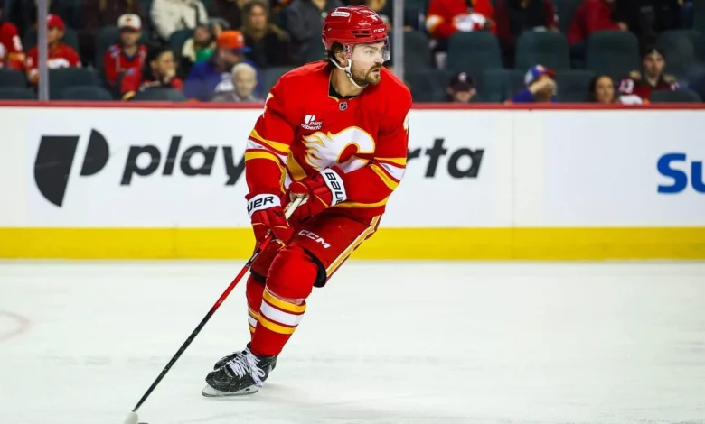 Flames trade Rasmus Andersson to Vegas Golden Knights for Whitecloud, two picks