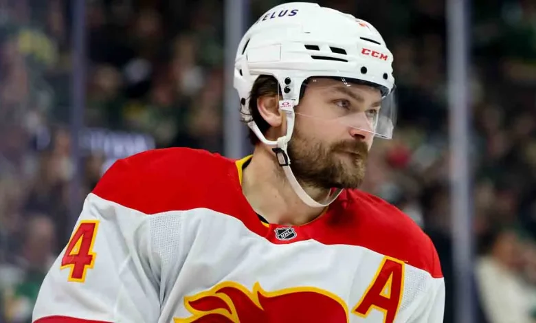 Flames trading Rasmus Andersson to Golden Knights