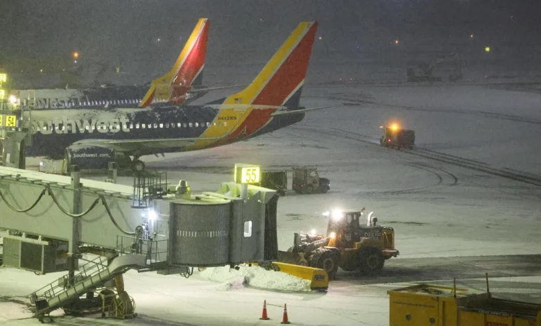 Flight cancellations today top 10,000 amid winter storm — most in a single day since COVID pandemic