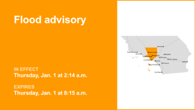 Flood advisory active for Los Angeles County until Thursday morning due to prolonged rain