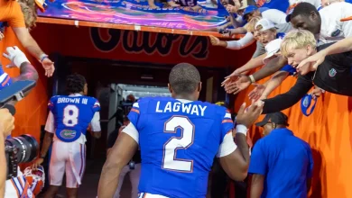 Florida football coach Jon Sumrall says he didn't run off QB DJ Lagway