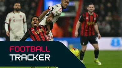 Football Tracker: Bournemouth double lead vs Liverpool, Dortmund lead Union Berlin