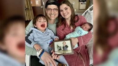 Former KSTP reporter has one of the first babies of 2026