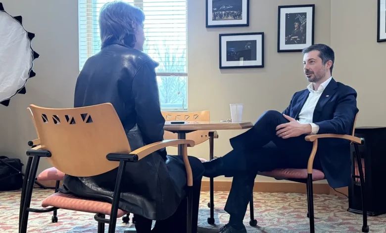 Former South Bend Mayor Pete Buttigieg sits down with The Tribune