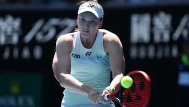 Former finalist Rybakina through to second round of Australian Open