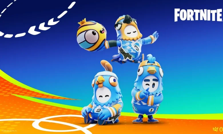 Fortnite Adds Limited-Time Fall Guys Mode Crown Jam, a Mix of Basketball, Football and Obstacle Courses