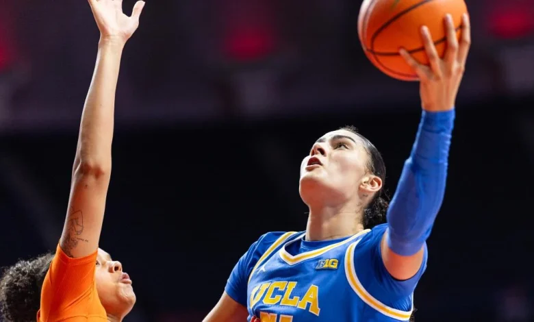 Foul trouble doesn’t stop Lauren Betts from leading UCLA women to 14th straight win