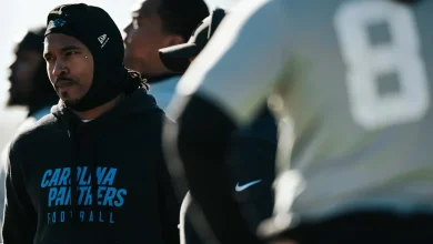 Four takeaways from Tuesday, including Rico Dowdle's day off and Robert Hunt's status