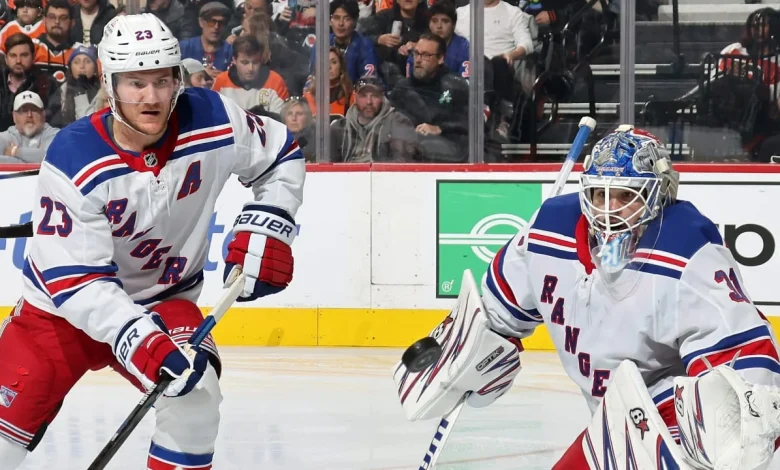 Fox, Shesterkin each out for Rangers with lower-body injury