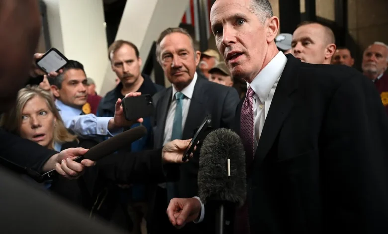 GOP lawyer ends bid for Minn. governor, calls ICE effort a ‘disaster’ : NPR