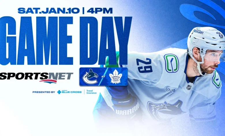 Game Notes: Canucks at Maple Leafs