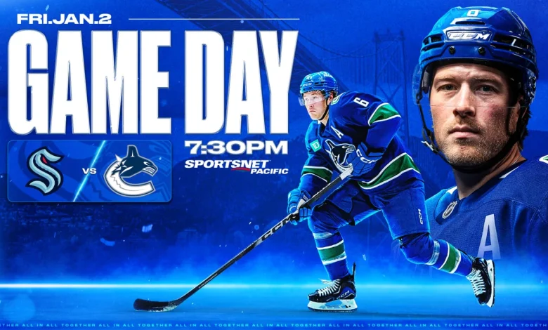 Game Notes: Canucks vs. Kraken
