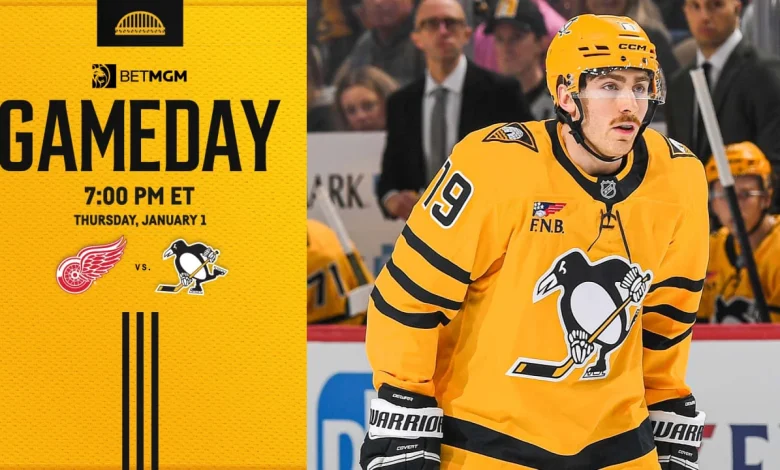 Game Preview: 01.01.26 vs. Detroit Red Wings
