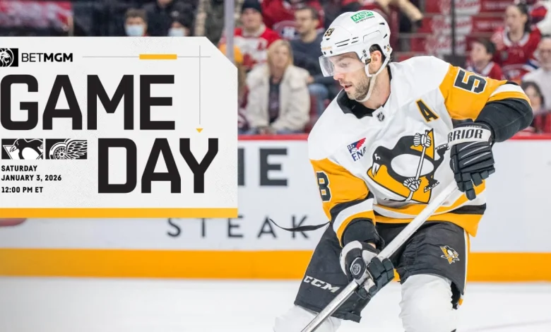 Game Preview: 01.03.26 at Detroit Red Wings