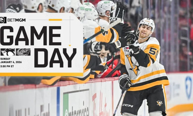 Game Preview: 01.04.26 at Columbus Blue Jackets