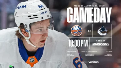 Game Preview: Islanders at Canucks