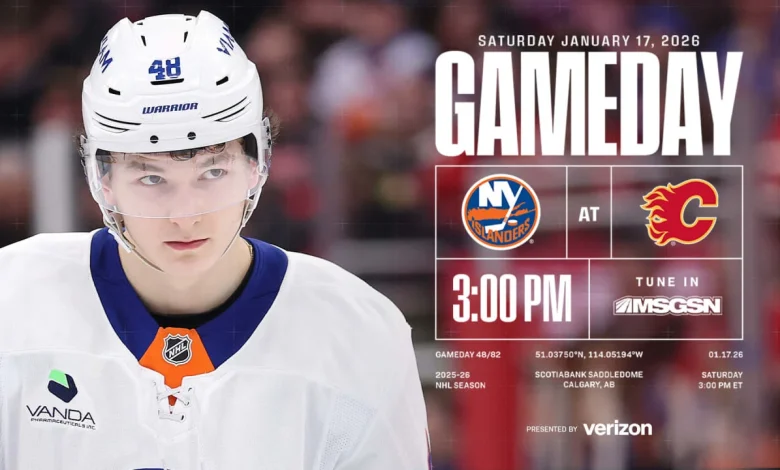 Game Preview: Islanders at Flames